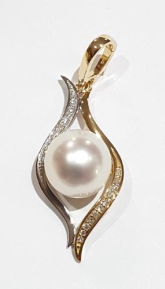 13mm S/SEA,18KT2 ENHANCER PENDANT