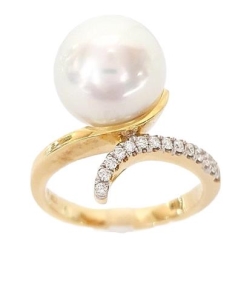 11mm S/SEA18KYG,RING,0.15ct