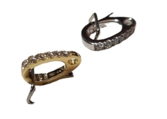 MED. CZ SET ENHANCER, NO Cup&Post